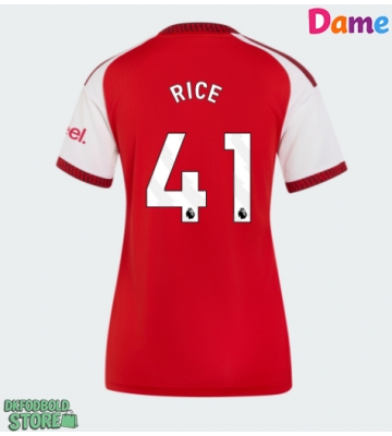 Arsenal Declan Rice #41 Replika Hjemmebanetrøje Dame 2026-27 Kortærmet